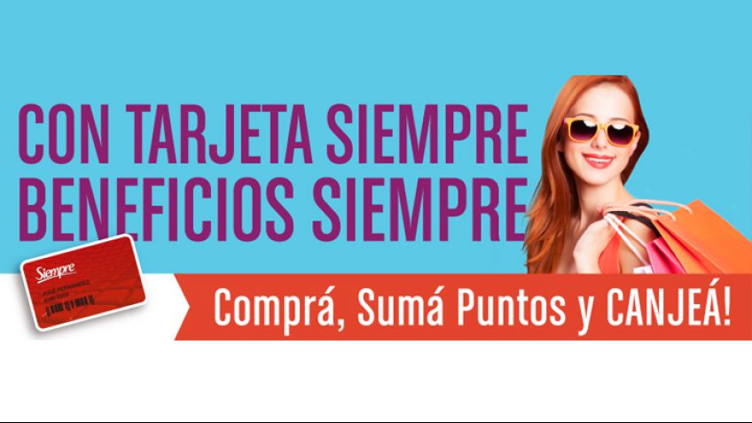 ¿Te enteraste de todas las novedades que Tarjeta Siempre tiene para vos?