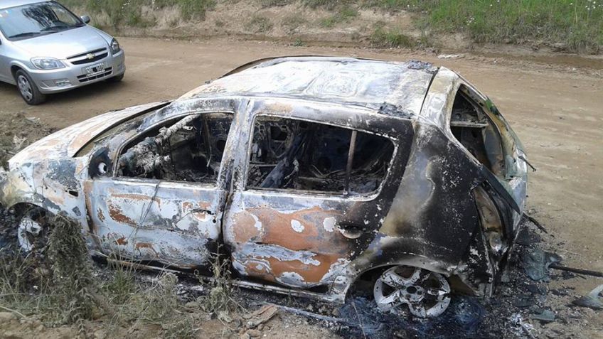 Le robaron el auto y apareció a las pocas horas incendiado