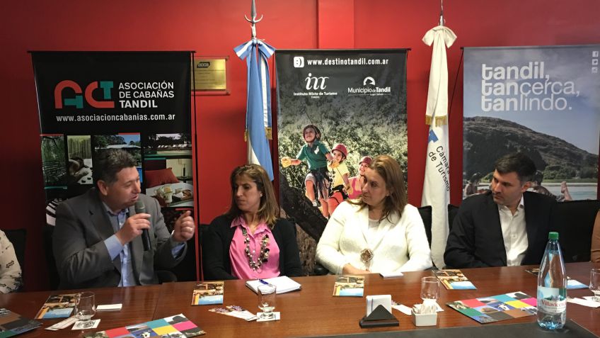 La CAT en el lanzamiento de la temporada de Verano de Tandil