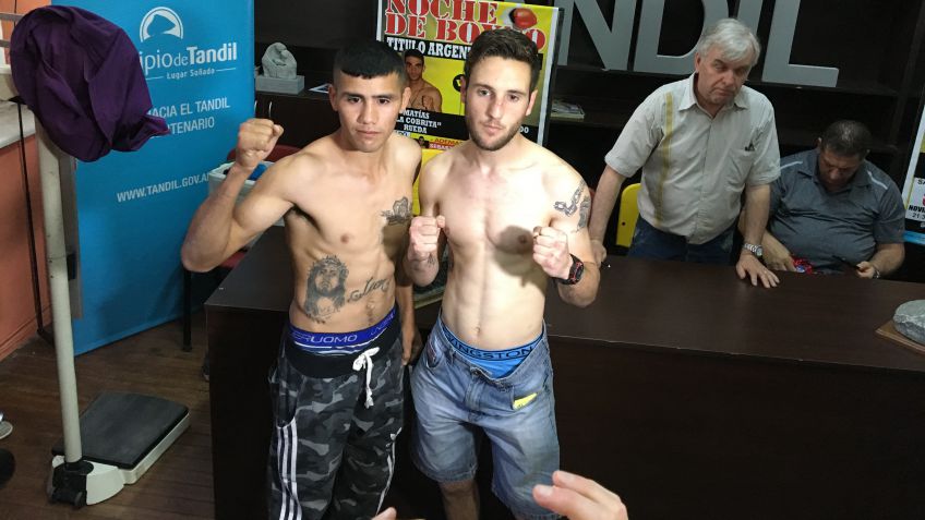 Matías Rueda defenderá su título argentino ante Daniel Brizuela