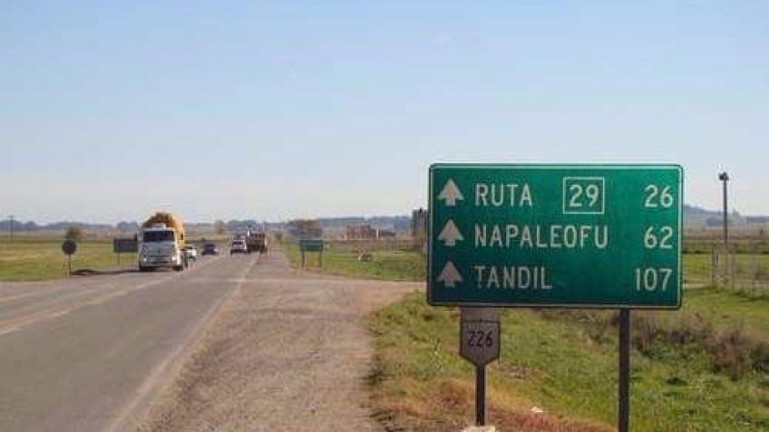 Anunciaron la repavimentación de la Ruta 226 entre Balcarce y Tandil