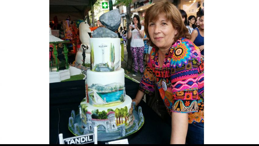 Un dulce homenaje a Tandil