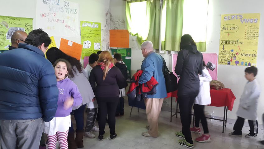 Con sus propias palabras: "La feria de ciencias en la Escuela 11"