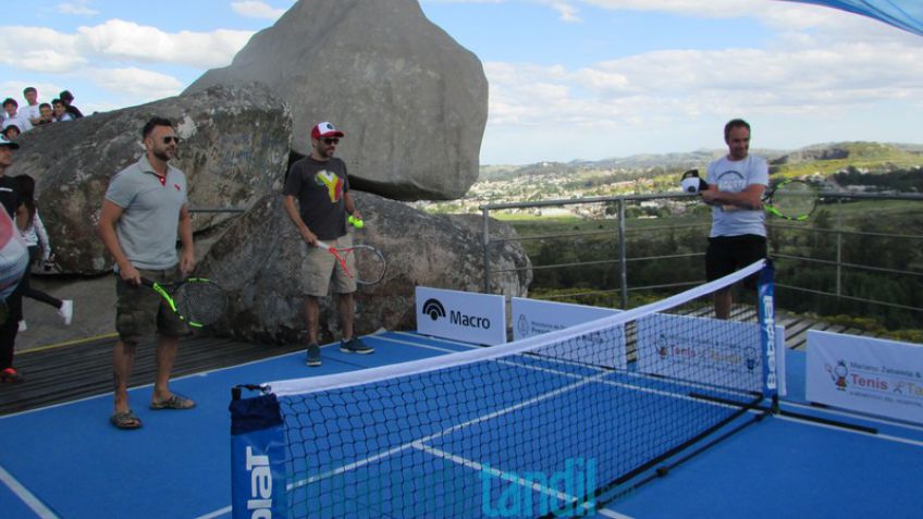 La capital del salamín y ahora también del tenis