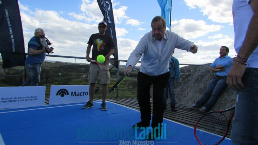 La capital del salamín y ahora también del tenis