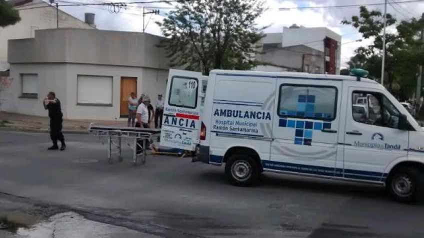 Joven mujer resultó con heridas en accidente de tránsito
