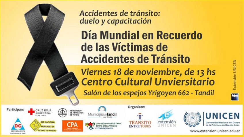 "Día Mundial en Recuerdo de las Víctimas de Accidentes de Tránsito" 