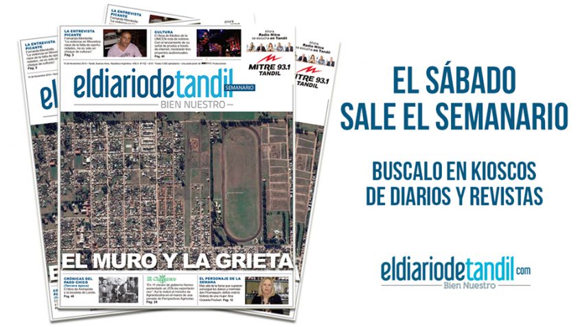 "El muro y la grieta", la tapa del Semanario