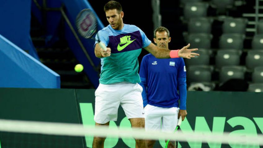 Del Potro, sobre la final: "por ahora estoy tranquilo"