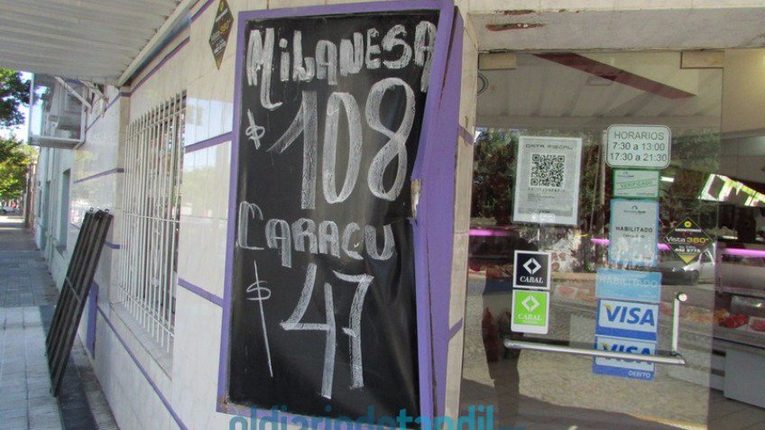 Intentaron robar una carnicería y no pudieron, pero ocasionaron daños