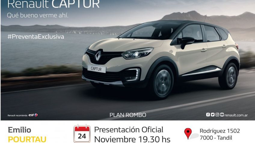 Emilio Pourtau y Renault presentan el nuevo Captur