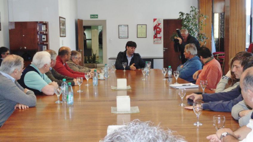 Bossio se reunió con directivos de la Cámara Empresaria