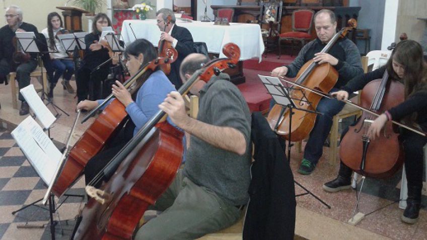 Concierto de "La cuerda floja" en la Parroquia Nuestra Señora de Begoña