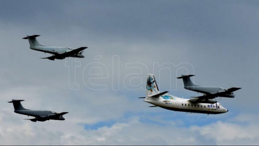 El último Fokker 27 de la Fuerza Aérea tuvo su ceremonia de despedida