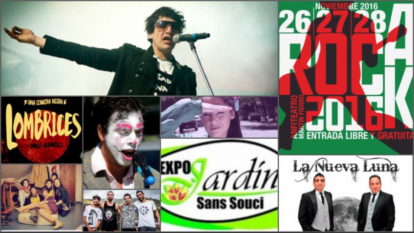 La agenda artística del fin de semana largo