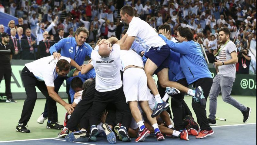 Del Potro y el equipo argentino escriben la historia: campeones de Copa Davis por primera vez