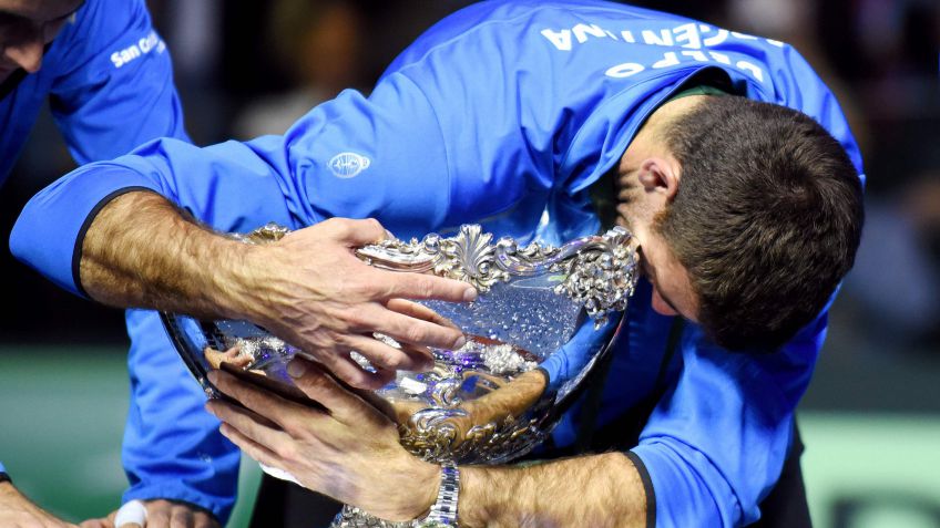 Delpo: "Es para mi familia, para mis amigos, para Tandil, para la Argentina"