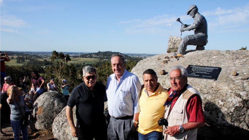 Los picapedreros ya tienen su homenaje