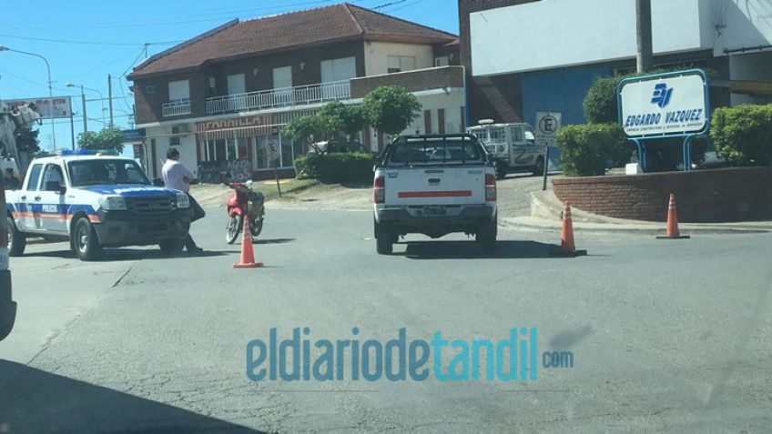 Una mujer herida en accidente de tránsito