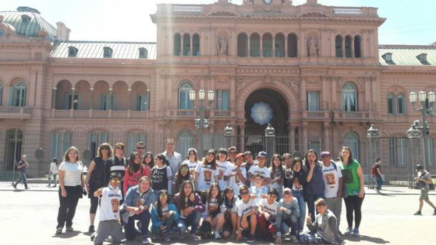 Alumnos de Tandil visitaron la ciudad de Buenos Aires