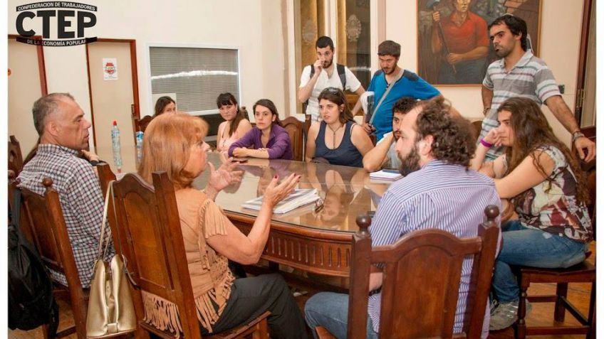 CTEP Tandil se reunió con concejales por el proyecto de Ley de Emergencia Social