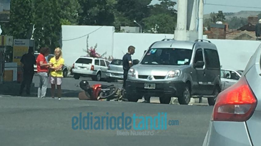 Una mujer herida en accidente de tránsito