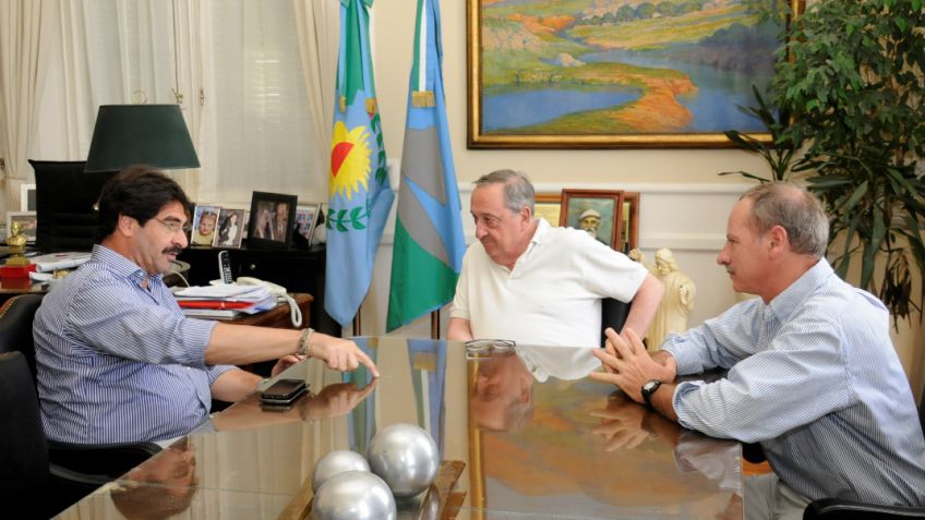El intendente recibió al Ministro de Agroindustria de la provincia