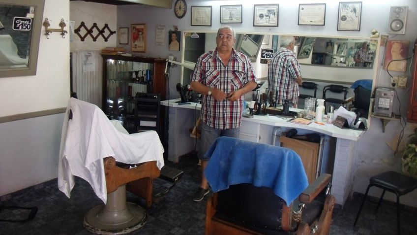 Peluqueros, eran los de antes