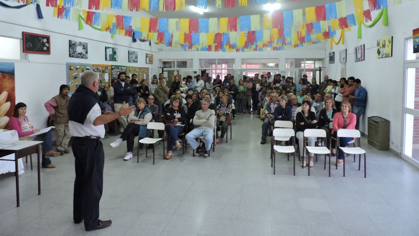 Vela eligió cuatro proyectos a través del presupuesto participativo