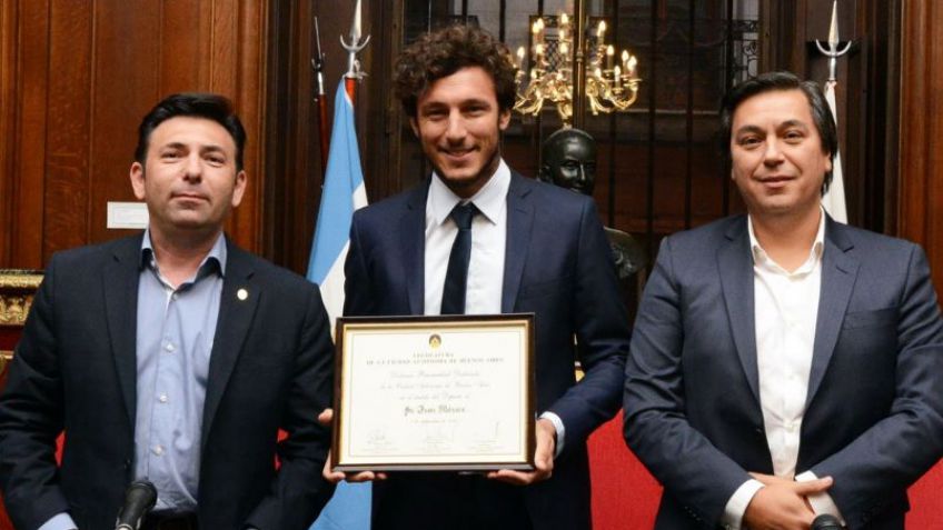 Mónaco fue distinguido como "personalidad destacada del deporte"