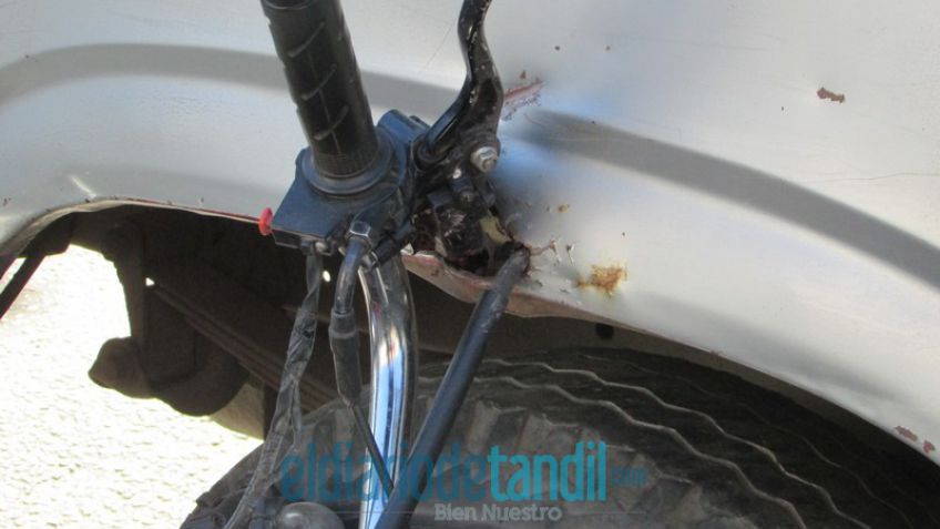 Motociclista herido en accidente de tránsito