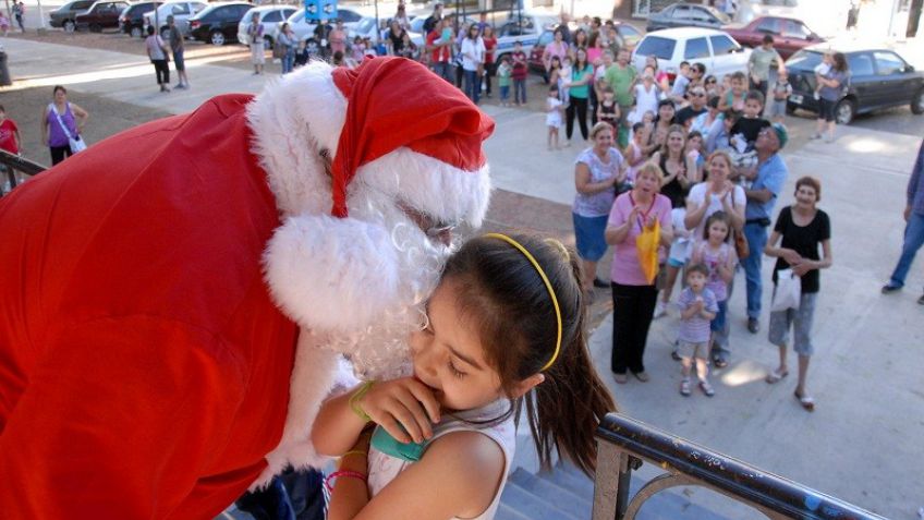 Papá Noel saludará a los chicos 