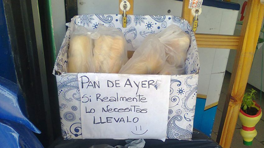 El enorme gesto de un comercio local que regala el pan 