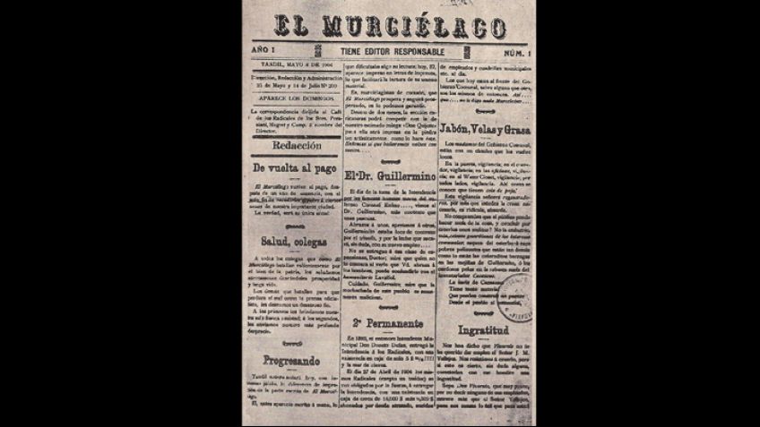 FACSÍMIL DE EL MURCIÉLAGO