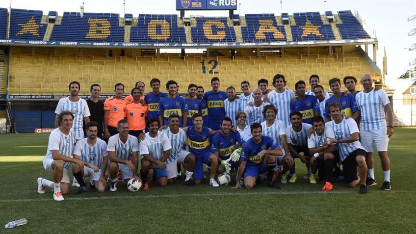 Pico y Delpo, picadito en la Bombonera