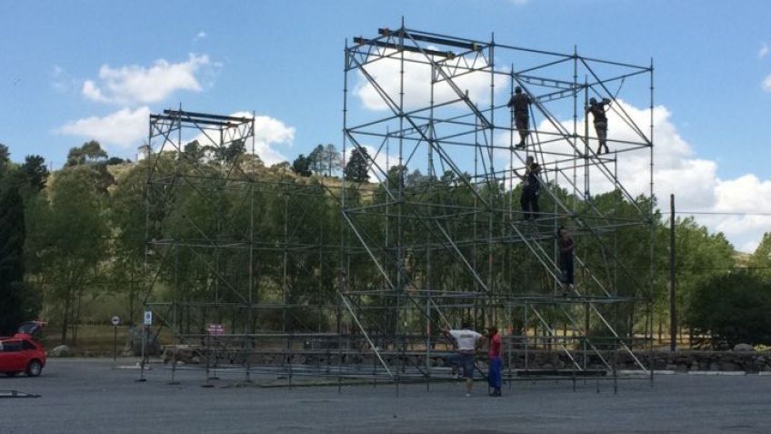 El Tandil Brilla en el Dique va tomando forma