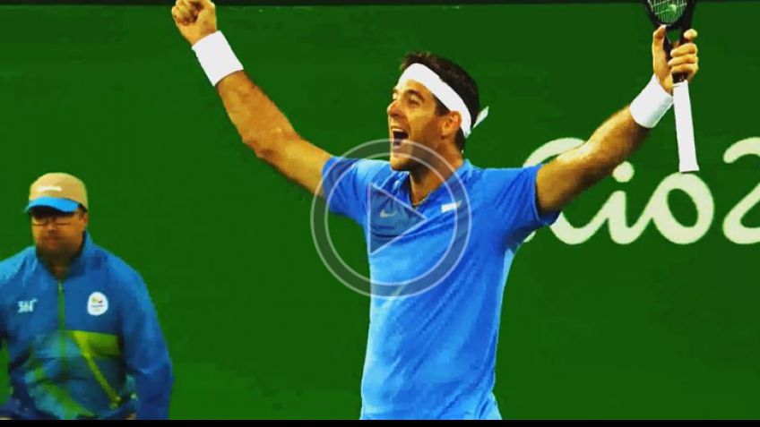 Hermoso homenaje a Del Potro