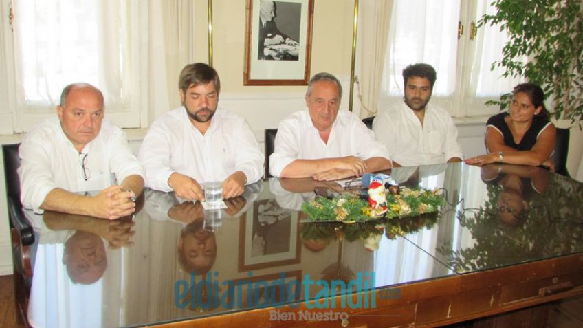 Obras en Movediza: llegaron funcionarios del Ministerio del Interior para supervisar el trabajo