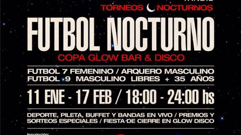 Independiente tiene todo listo para el inicio de los torneos nocturnos de verano