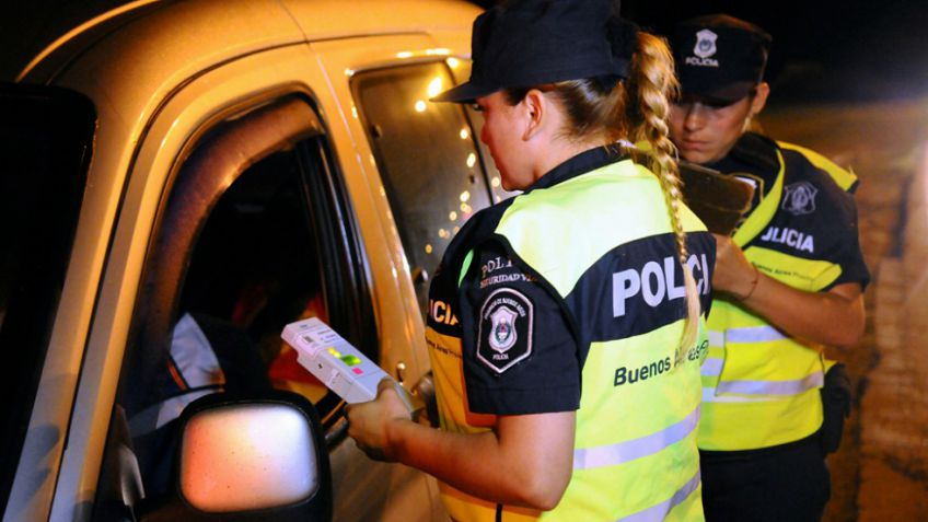 Por el Operativo Sol se hicieron casi 13.000 controles de alcoholemia y 478 dieron positivo