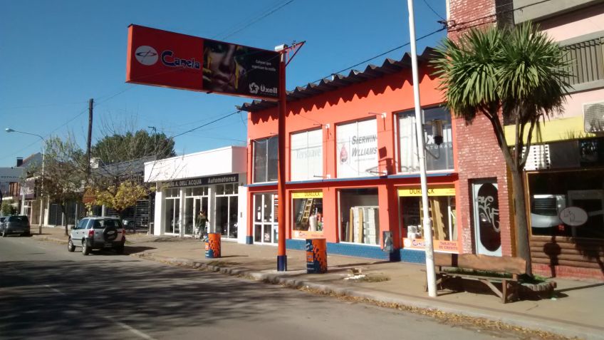 Están pintando Tandil