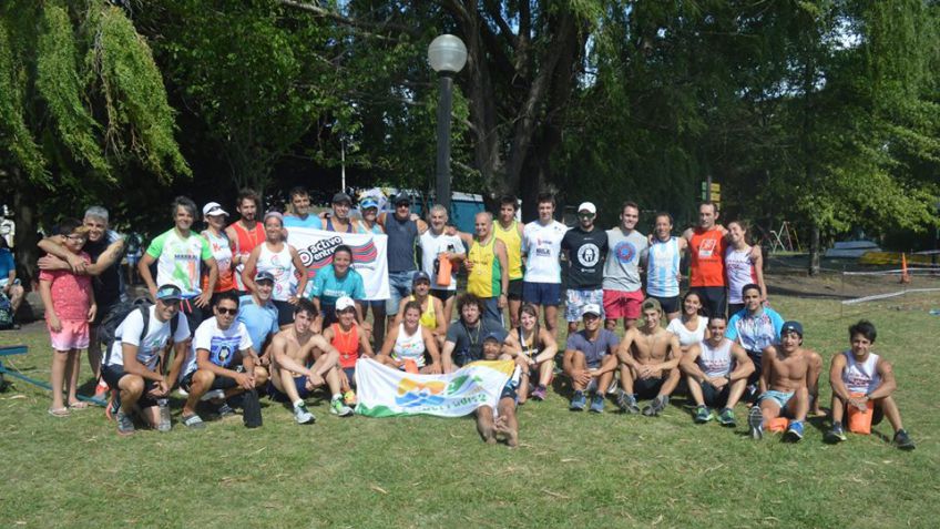 Se realizó el primer acuatlón del año en el CNF