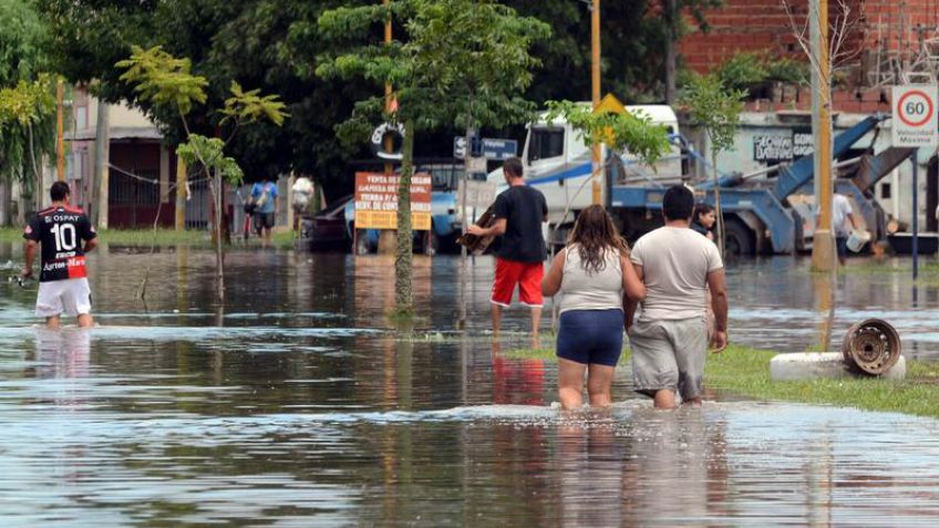 Temporal en Santa Fe: cerca de 400 evacuados y rutas cortadas