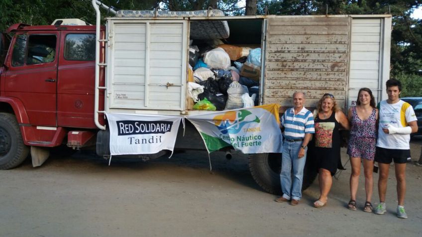Partieron las donaciones para los afectados por el alud en Jujuy