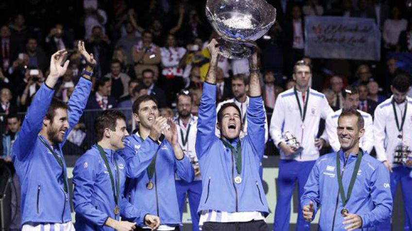Sin Delpo, Orsanic dio el equipo de Copa Davis