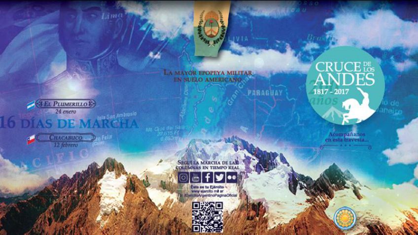 El Ejército Argentino presente en el Bicentenario del Cruce de los Andes