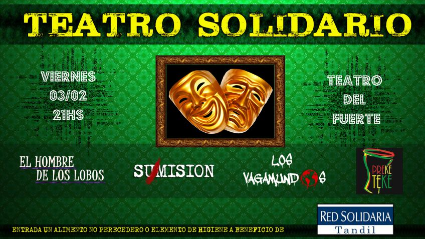 Teatro Solidario en el Teatro del Fuerte
