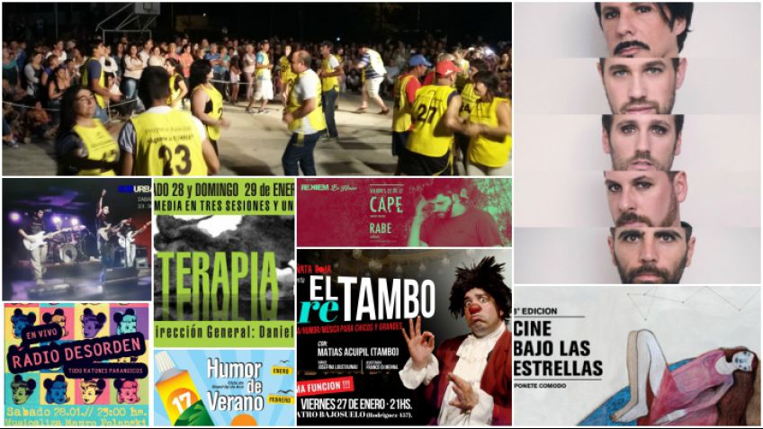 Las propuestas artísticas del fin de semana