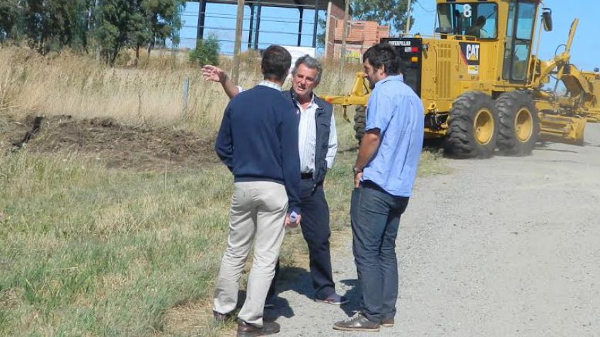 El Municipio comenzó a abrir las calles en el Parque Industrial