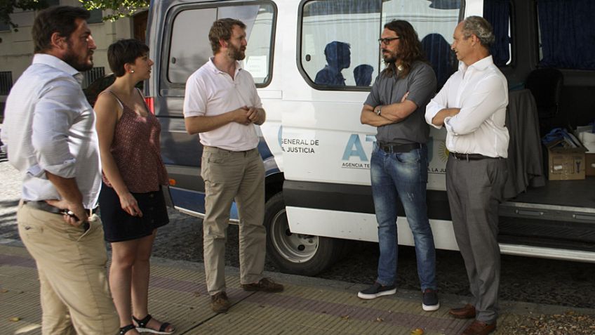 Fiscales visitaron al Padre Fernando 